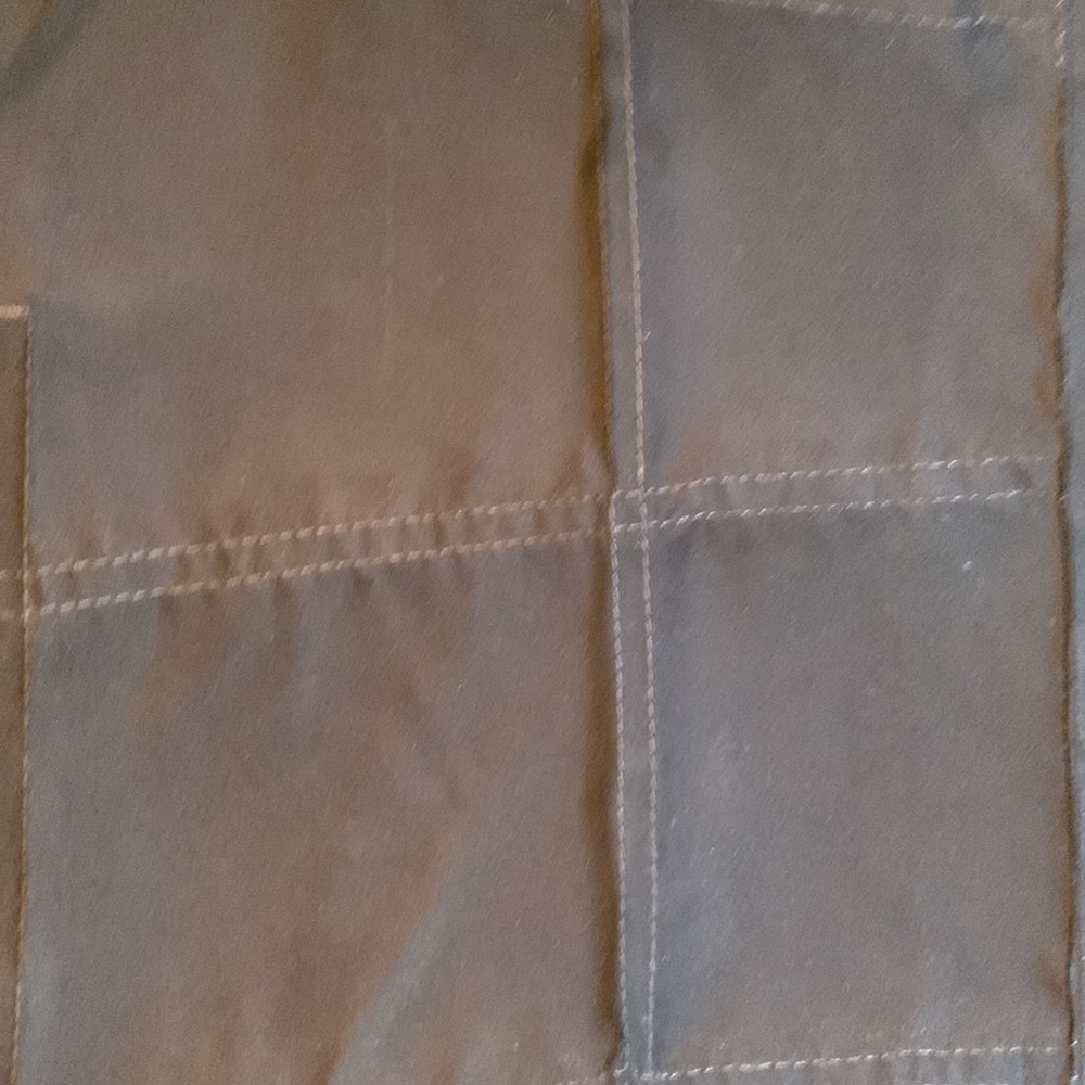 L.L. Bean Vintage Quilted Brown Goose Down Long Parka Coat Faux Fur Collar - Picture 7 of 11